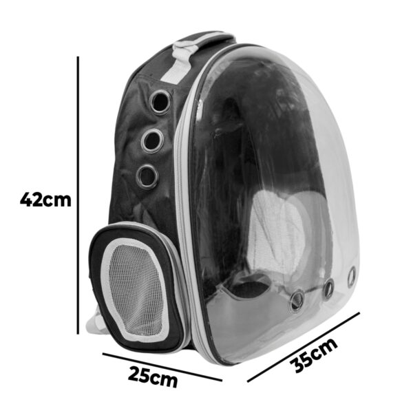 Mochila Pet Visão Panorâmica Passeios Astronauta - Imagem 14