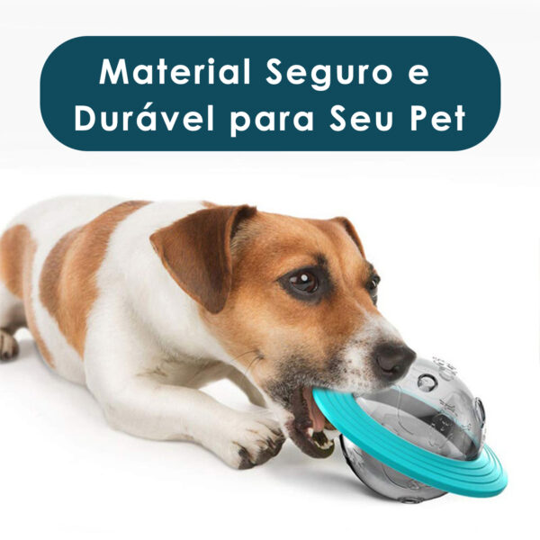 Brinquedo Tigela Pets Bola Petiscos Rações Cachorro E Gatos - Imagem 5