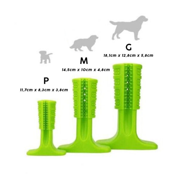 Brinquedo Mordedor Escova De Dente Para Cachorro Grande - Imagem 7