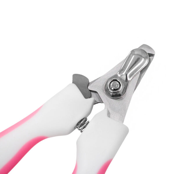 Alicate Pet Tesoura Corte de Unhas Com Lixa Cor:Rosa - Imagem 4