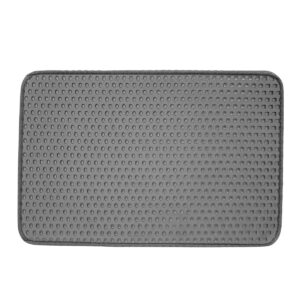 Tapete Higienico Para Gato Coletor De Areia 30x45cm :Preto