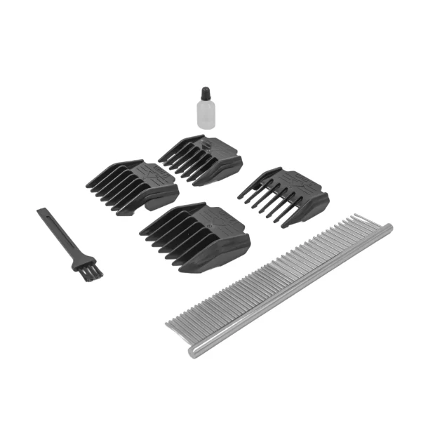 Kit Pet Maquina Recarregavel Tosa De Cães E Gatos - Imagem 3
