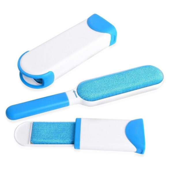 Escova Tira Pelos Pet Fur Removedora Roupa Sofa Kit Com 2 - Imagem 2
