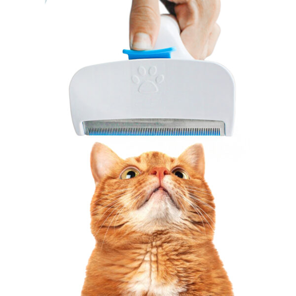 Rasqueadeira Removedor Tira Pelos Pet Animais Higienico - Imagem 2