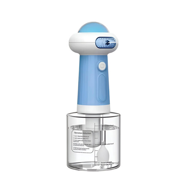 Dispenser para Shampoo Espuma de Banho Automático Cães Cor:Azul - Imagem 2