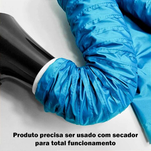 Saco Capa  Secagem Rapida Animais Petshop Secador Pelo Pet L - Imagem 5