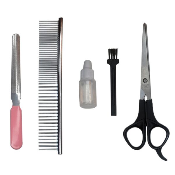 Kit Pet Maquina Recarregavel Tosa De Cães E Gatos - Imagem 2