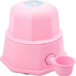 Bebedouro Pelo Longo Animais Pet Ronroneria Capacidade 2,3 Litros (Rosa, Único)