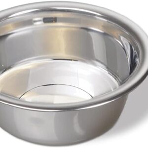 Tigela pequena para cães Van Ness Pets, aço inoxidável, 450 g