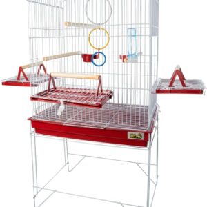 VIVEIRO CONFORT TRIPLEX VERMELHO