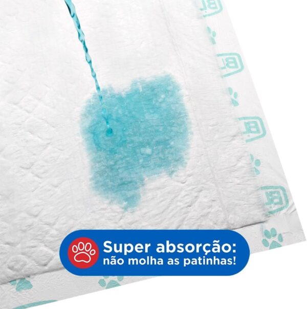 Blue Premium Tapete Higiênico Para Cães 30 Unidades - Imagem 4
