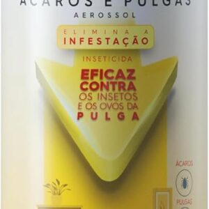 JIMO Combate Ácaros Pulgas Carrapatos Interrompe Crescimento Sem Fragrância Aerossol 300ml