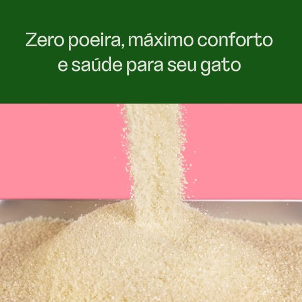 Viva Verde Areia Higiênica Biodegradável Para Gatos Grãos Mistos 4Kg - Imagem 7