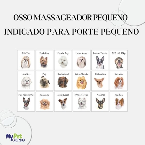 Osso Higiênico Com Corda,Pequeno,Brinquedo para Cachorro,Brinquedo para Cães - Imagem 6