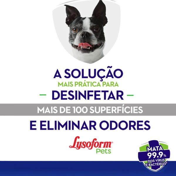 Lysoform Pet, Desinfetante Líquido Original, Limpeza Pesada e Eficiente, 1L - Imagem 6