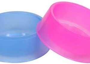 Mr Pet Comedouro Plástico Roedores Redondo para Hamster, Cores sortidas, Pequeno