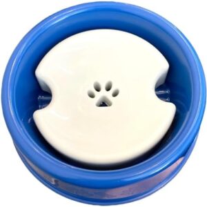 Bebedouro para Cães,Bebedouro Resistente para Pelos Longos,Bebedouro para Cachorro,Cuidado e Seguro,Azul,800ml