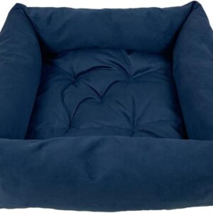 Cama Caminha Pet Para Cachorro Ou Gato Com Zíper Impermeávele Lavável (AZUL)