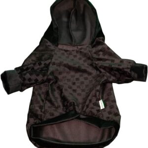 Modernpet Roupa Para Cachorro Moletom Com Capuz Preto - Tam. M