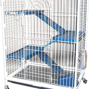 Gaiola American Pets Luxo Habitat Para Coelhos E Semelhantes, Preto