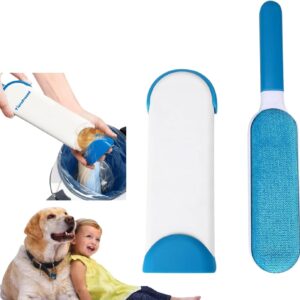 Removedor De Pelos De Cães E Gatos Estofado Roupa Rolo Tira Pelo Escova Mágica