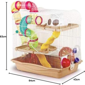 MY PET BRASIL Gaiola Labirinto Safari - Grande (M022B)