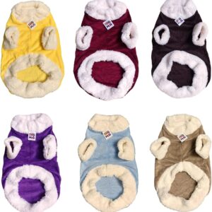 Roupa Quentinha Cachorro Inverno Gato Modelo Ovelha P M G (01 - P - Macho)