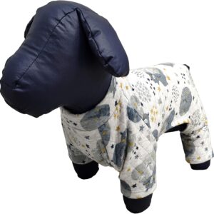 Fábrica Pet Pijama Matelasse - Cinza 00