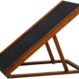 Rampa Pet Cachorro Antiderrapante Ajustável Regulável Sofá E Cama