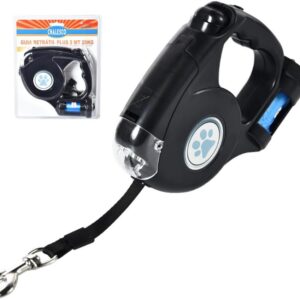 Chalesco Guia Retrátil Plus 20 kg Preta