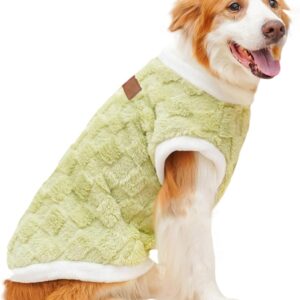 Suéteres para cães, moletom quente para cães, colete quente de inverno para gatos, roupas para climas frios, roupas para animais de estimação, suéter de inverno para cães grandes, outono frio e