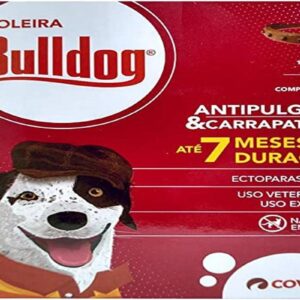 Bulldog Coleira A E Tamanho P 7 Para Cães