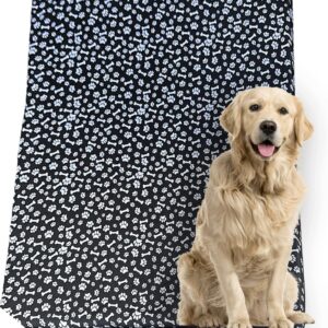 Colchonete Cama Caminha Grande Para Pet Cães Gatos Impermeável Grande Preto