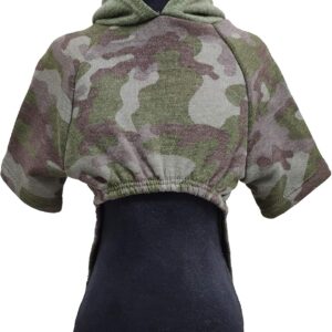 Fábrica Pet Blusa Moletom Militar - Verde - 05