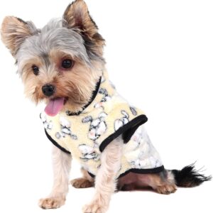 Pickorruchos My Dream Capuz Dog Para Cães - Amarelo Tamanho 01