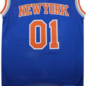 Pets First Camiseta NBA NEW YORK KNICKS DOG, GG - Regata de basquete para animais de estimação