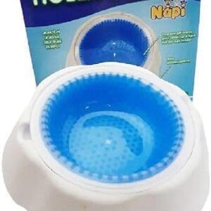 Tigela Gelada Bebedouro Refrescante Para Pets 1000ml - Bebedouro Pet com Gel Interno, Mantém a Água Fresquinha por Mais Tempo, Ideal para Gatos e Cães, Conforto e Bem-Estar para Seu Pet!