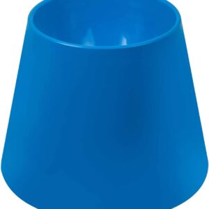 Pet Games Comedouro E Bebedouro Alto Azul M - Comedouro Lento E Funcional Para Cães Do Porte Médio Ao Grande