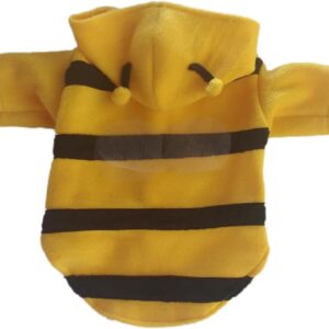 Roupa de frio para pet, Casaco Abelha para Cães, Blusa de inverno para Cachorros e Gatos N°3