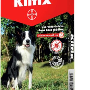 Coleira Bayer Anticarrapatos Kiltix, Tamanho M