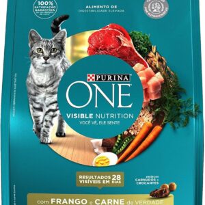 Ração Gatos Adultos PURINA ONE Frango e Carne 2kg