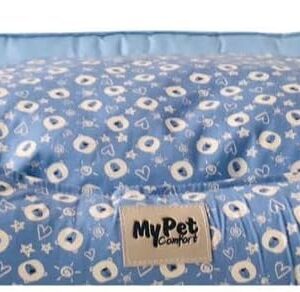 MY PET BRASIL Cama Para Cachorro Médio Caminha Pet Para Cães Modelo Luxo Urso Lávavel E Confortável Com Zíper Interno Marrom