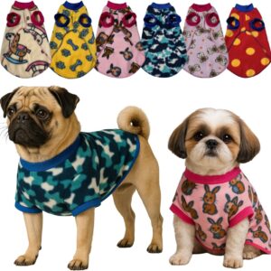 Kit Roupa para Cachorro Roupinha Pet de Frio Conforto Cães de Pequeno Médio Grande Porte (Macho, 04)