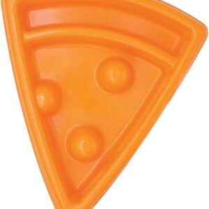 ZippyPaws - Tigela Happy Bowl – Tigela para cães de alimentação lenta – Alimentação até 10 vezes mais lenta – Pode ser lavada na lava-louças, antiderrapante – Pizza