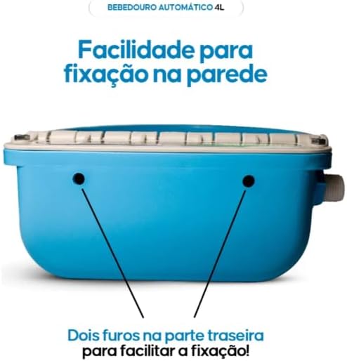 Bebedouro Automático Pet 4 Litros Cães, Cavalos, Ovelhas e Bois - Imagem 3