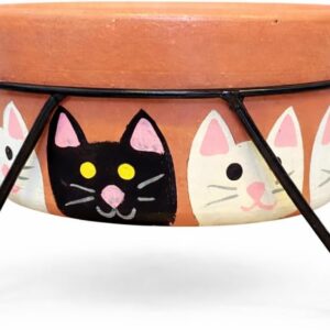 Suporte Elevado para Comedouro ou Bebedouro Pet – Cães e Gatos