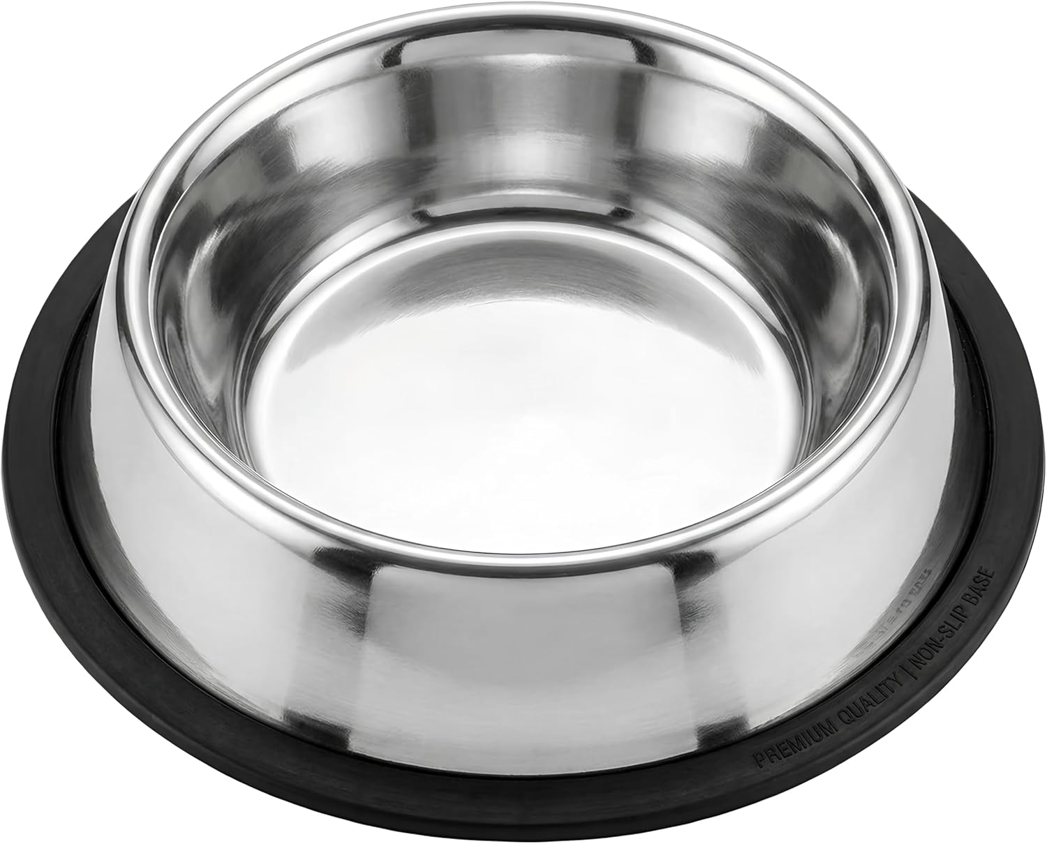 Loving Pets Tigela para cães padrão sem ponta, 2,72 kg, níquel, 2,7 kg (pacote com 1)