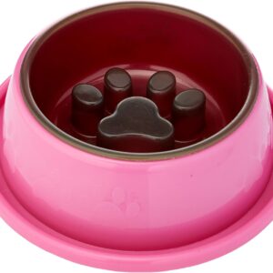 Pet Injet Comedouro Coma Melhor Médio.5X1 Facility Rosa Para Cães