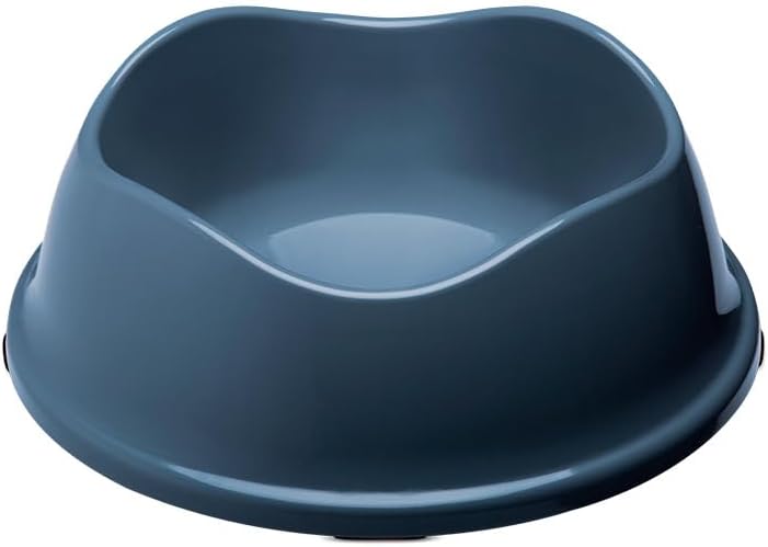 Comedouro Antiderrapante Stark Bowl, 1000 mL, para Cães De Médio Porte, Cor Cinza