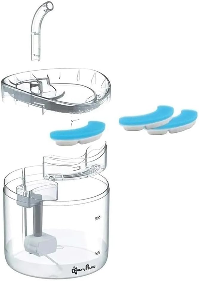 Kit 4 Refil Filtros Bebedouro Fonte De Água Pet Cães E Gatos - Imagem 2